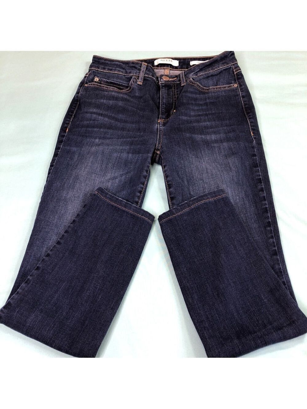 Size 27 X 24.5 Guess 1981 Skinny Women’s Denim Jeans Ankle Stretch MX